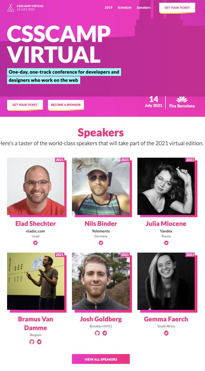 bramus's tweet image. The cat&apos;s out of the bag: on July 14th I&apos;ll be joining @csscamp with a talk covering CSS Scroll-Timeline.

🔗 csscamp.tech