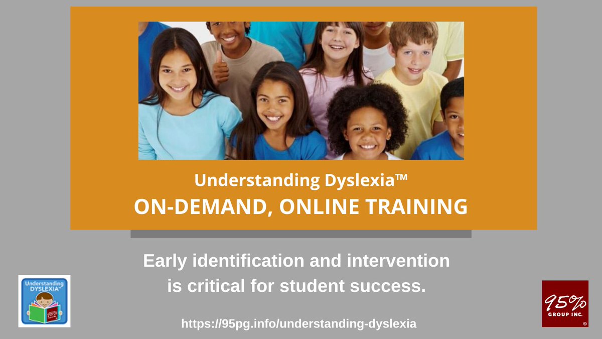 Led by <a href="/susanhall_EdD/">Susan L. Hall, EdD</a>, Understanding Dyslexia™ is an asynchronous, online training designed to provide educators with a deeper understanding of what dyslexia is, how to identify the signs, and to dispel myths. #dyslexia #dyslexiaeducation  95pg.info/3yqNNsQ
