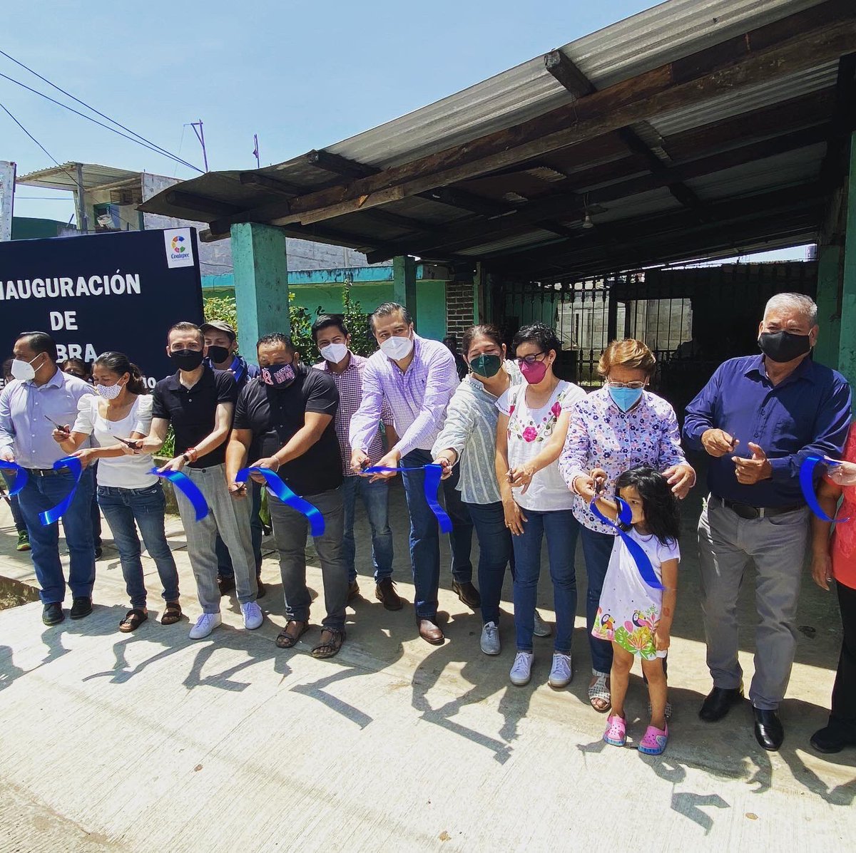 Entrega de obra pública y agua potable en Pacho Viejo y La Laguna. 🙋🏼‍♂️✨👏🏻