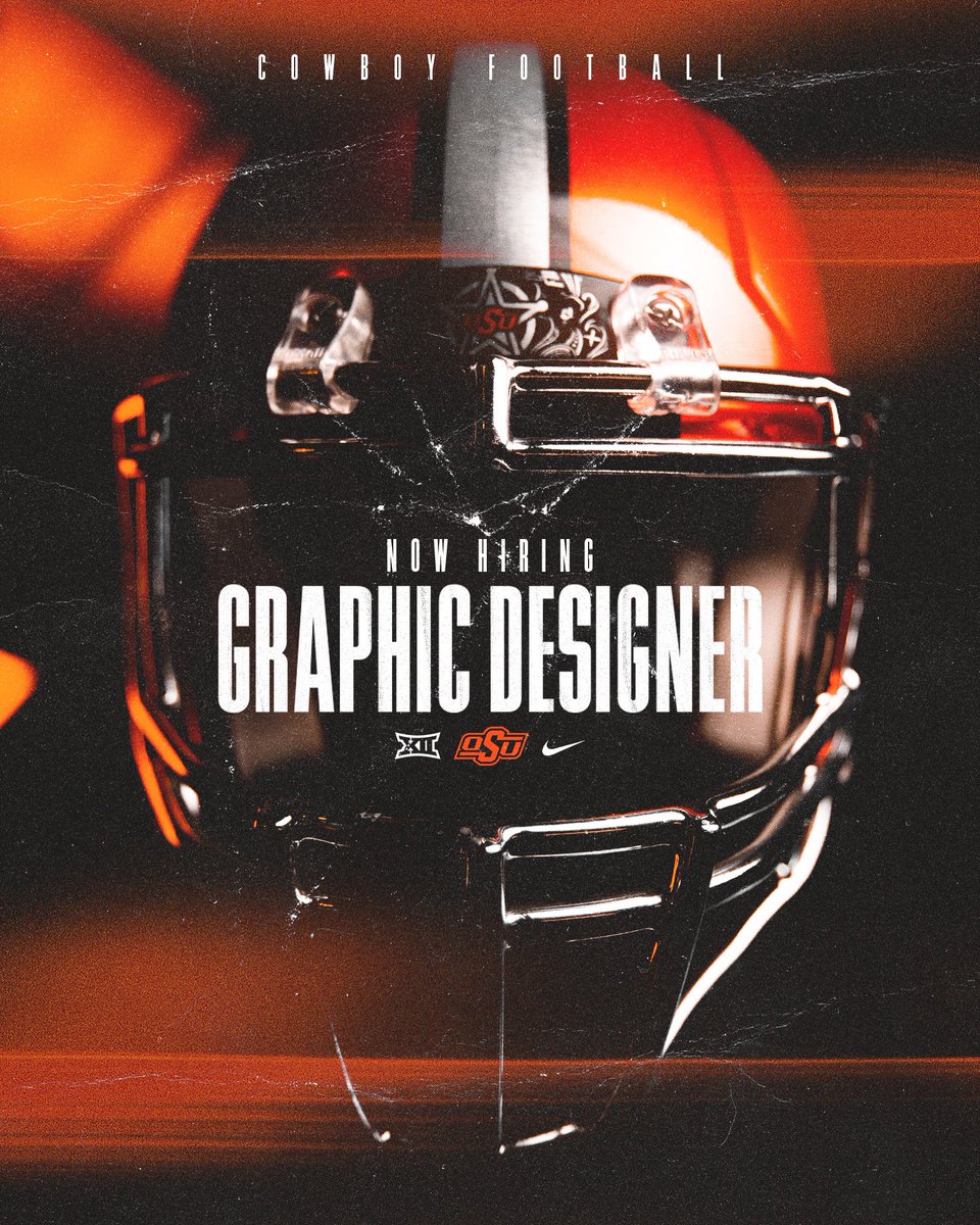 CowboyFB's tweet photo. Join our digital team.  Apply online! 

🔗 https://t.co/JYvL2fuGGC

#LetsRide #GoPokes 🏈 https://t.co/Gx5EMw8E4R