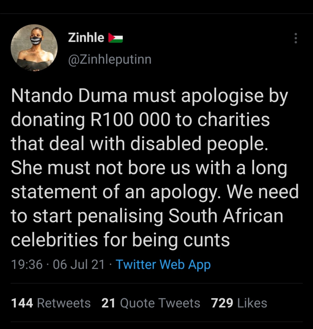 Sthabiso_Mgabs's tweet photo. @advovolicious @dumantando20 Great minds thinks alike @Zinhleputinn 🙊 https://t.co/w81MRDZoPs