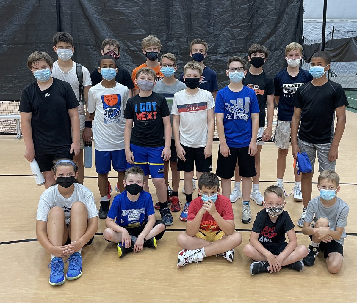 Another great day at Murphy Basketball Camp!  Congrats to our award winners and our championship teams!!!  Tomorrow is school and town pride day!  🏀❤️🏀#funwiththefundamentals