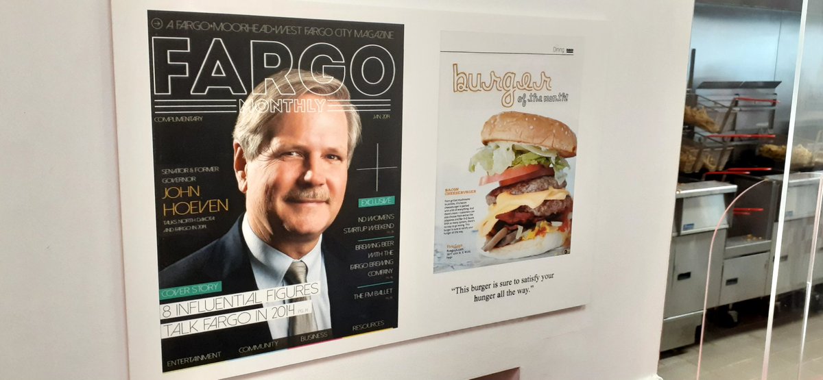 paul_klug's tweet photo. @SenJohnHoeven After working at Minot AFB for 28 years, we just moved to the UK to finish out my career. Look who I saw at 5 Guys. https://t.co/U1tK2okvB5