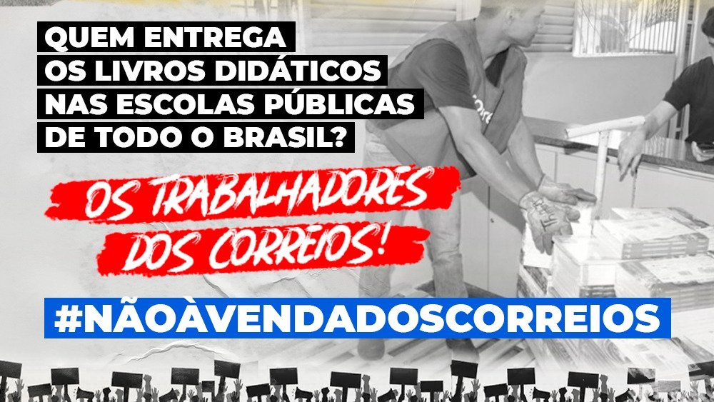BabaPsol's tweet photo. Você sabia que os Correios são responsáveis pela entrega de livros e materiais didáticos nas escolas públicas de todo o Brasil? Correios público é para todos! #nãoàvendadosCorreios https://t.co/FI6UJjmzbb