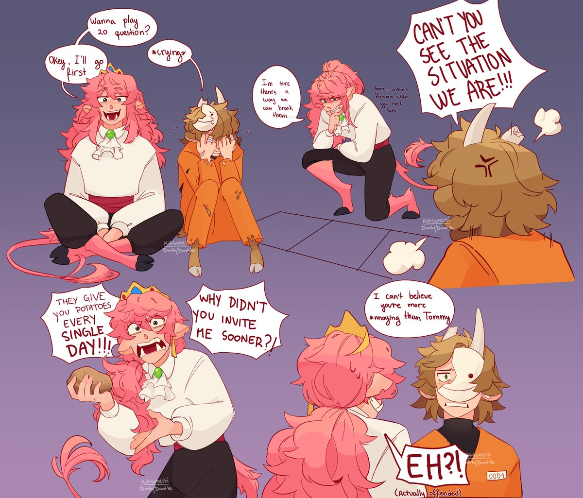 Kitsuneisi's tweet photo. "and they were roomates"
#DreamFanart #technofanart https://t.co/nPIvhtO4dW