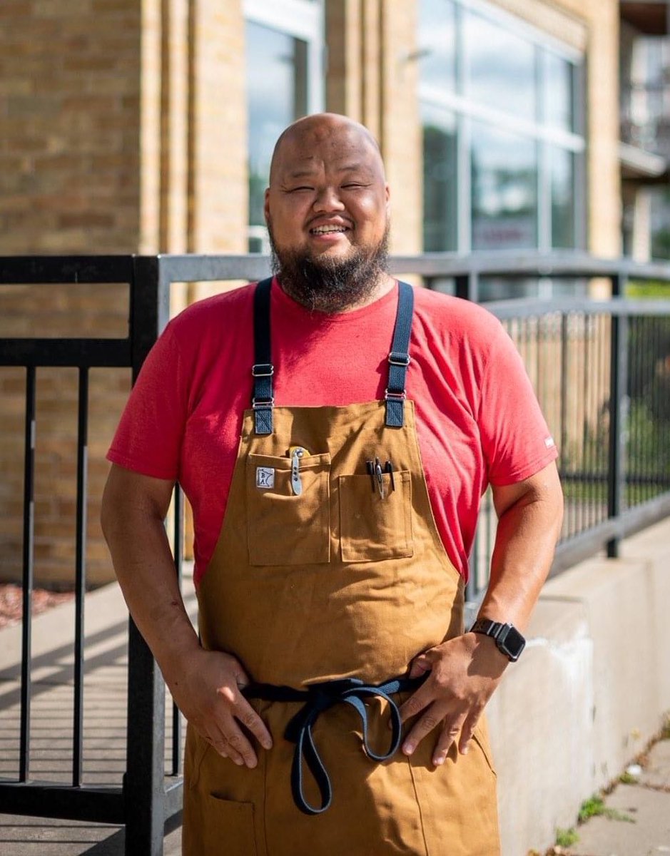 JoeAlton's tweet photo. This Friday @chefyiavang will collaborate with Mateo Mackbee on a Cajun shrimp and Hmong sausage feast at the StP Farmer’s Market. 

Limited 🎟s still available.

https://t.co/Iwq7Ul6xMx https://t.co/P57nFRpz3O