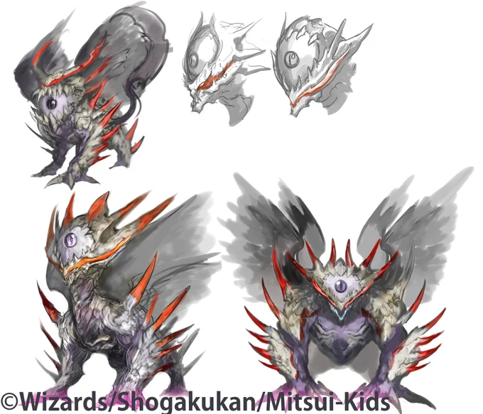 今日のイラストは～～～悪魔龍王キラー・ザ・キル!
かなり気に入ってるデザインですぞ～～
出来上がるまで色々試行錯誤したな～～～!良い思い出です!

#デュエマ #デュエル・マスターズ 