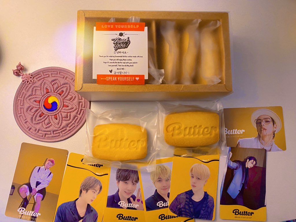 noinism90's tweet photo. Hello everyone! 
Since I’m afraid that I couldn’t reply to each and everyone of you. Here’s some common Q&amp;A for the Butter cookies. Hope this will provide answers to all of you. 
Thank you for your interests with the cookies. 💜🥺 
#NaLABcookies https://t.co/46zVoDUnAf