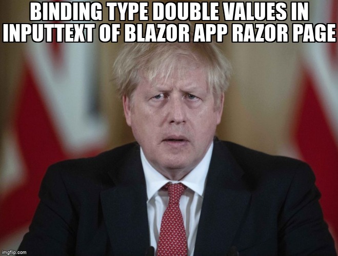 overflow_meme's tweet image. Binding Type double values in InputText of Blazor app Razor page stackoverflow.com/questions/6827… #csharp #razorpages #razor #blazor #blazorwebassembly