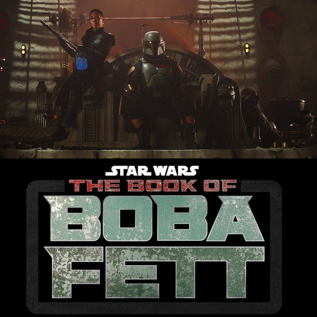 GabyMeza8's tweet photo. #TemueraMorrison confirmó que #DaveFiloni, #BryceDallasHoward, #RobertRodriguez y #JonFavreu serán los directores de #TheBookOfBobaFett. Todos los cineastas mencionados han dirigido #TheMandalorian anteriormente. La serie de #StarWars llega a #DisneyPlus en diciembre. https://t.co/5hP0FpOpVH