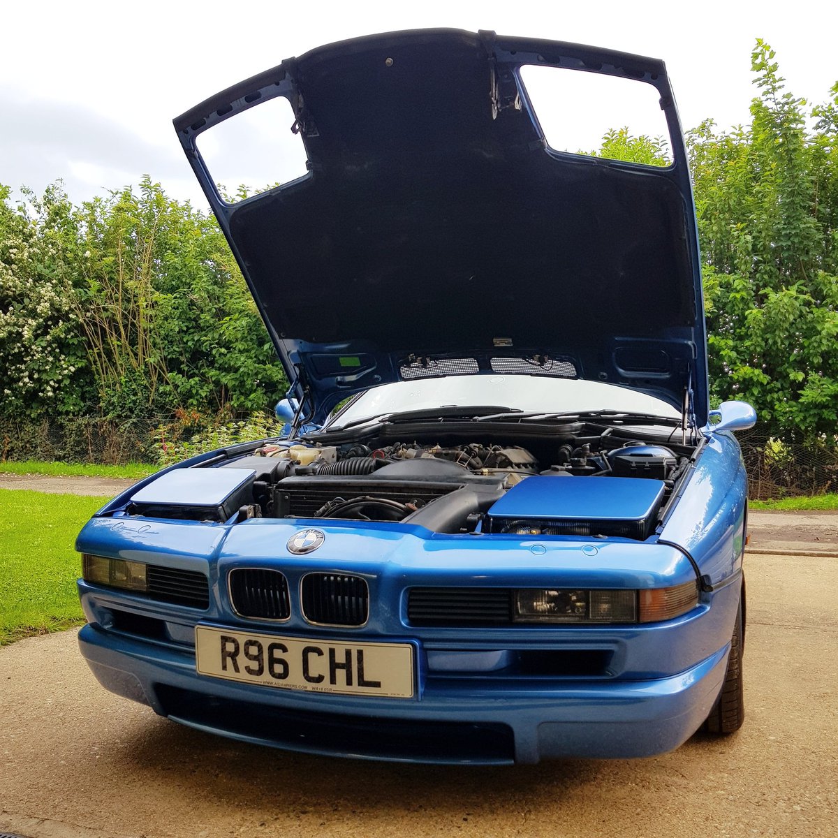 DanFurr's tweet photo. And so it begins... 🔧
#bmw #furrsfleet #e31 #R96CHL #8er #8series #bmwe31 #bmw840 #estorilblue #modernclassic #v8 #modernclassics #840individual #840ci #840ciSport #bmw8series #munich #munichlegends #gt #germancars #germany #homemechanic #luxobarge #bimmer #sport #e31840ci #m62 https://t.co/og28LHebeF