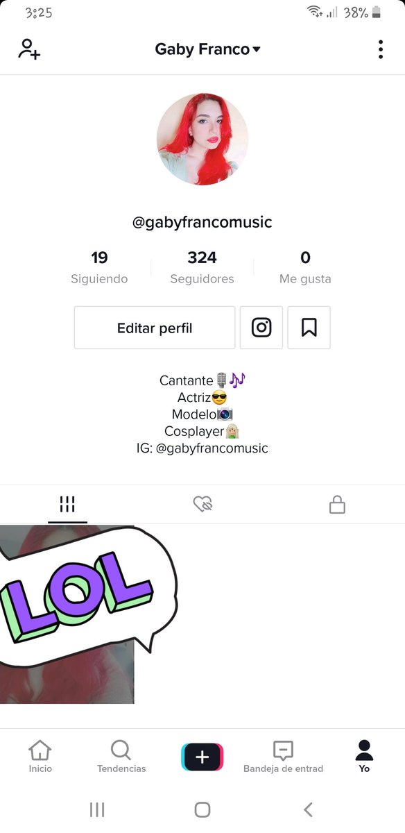 GabyFrancoMusic's tweet photo. @TikTokSupport Freaking out about to die.... fix this!!!! https://t.co/MalQGWA4Gm