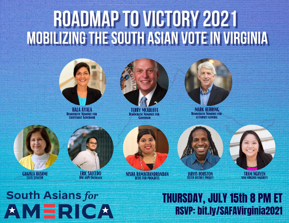 South Asians for America tweet media