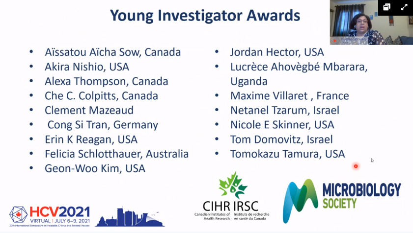 HCV2021's tweet photo. The #HCV2021 organizing committee congratulates these individuals. A total of 16 Young Investigators Awards were awarded. Thank you @CIHR_IRSC @MicrobioSoc #HCV #HepC #HepatitisC  #YoungInvestigators https://t.co/5oLCJ9c2Bi
