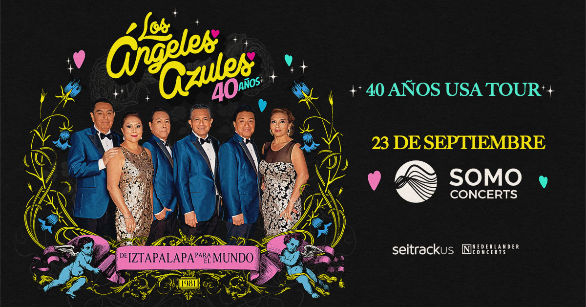 ON SALE NOW: Los Angeles Azules are coming to SOMO Concerts on 9/23!

Get your tickets now at Ticketmaster.com