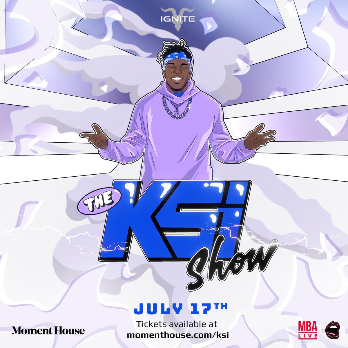 We’re giving away 2 KSI show tickets!! Just follow us and rt this tweet to enter! Winners will be announced July 15th💛