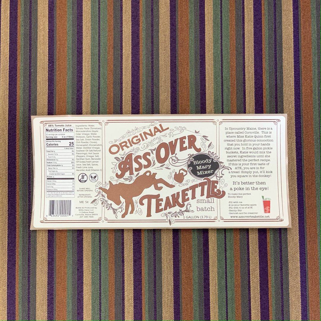 DionLabel's tweet photo. #DionDoesLabels
How fun is this retro-style label from Ass Over Teakettle?
#diondoeslabels #dionlabelprinting #dionlabel #assoverteakettle #atkbloodymary #customlabels #customlabelprinting #customlabelprinter #beveragelabels #labeldesign #customlabeldesign https://t.co/PbuPmwJxnc