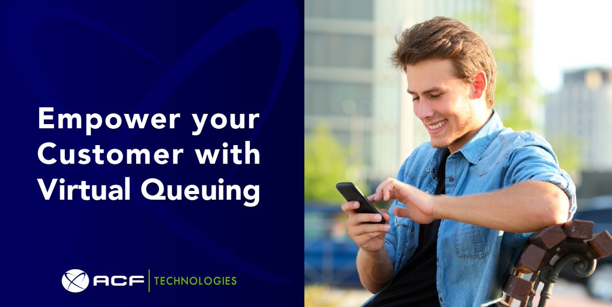 ACF_Tech's tweet photo. Empower your customers with the ability to choose where they wait! Our solutions provide clients with real-time updates about estimated wait times through web, mobile, and digital signage. Learn more: https://t.co/I2n4IBN5Me
#VirtualQueuing #ACFTechnologies https://t.co/2db1qhbyNe