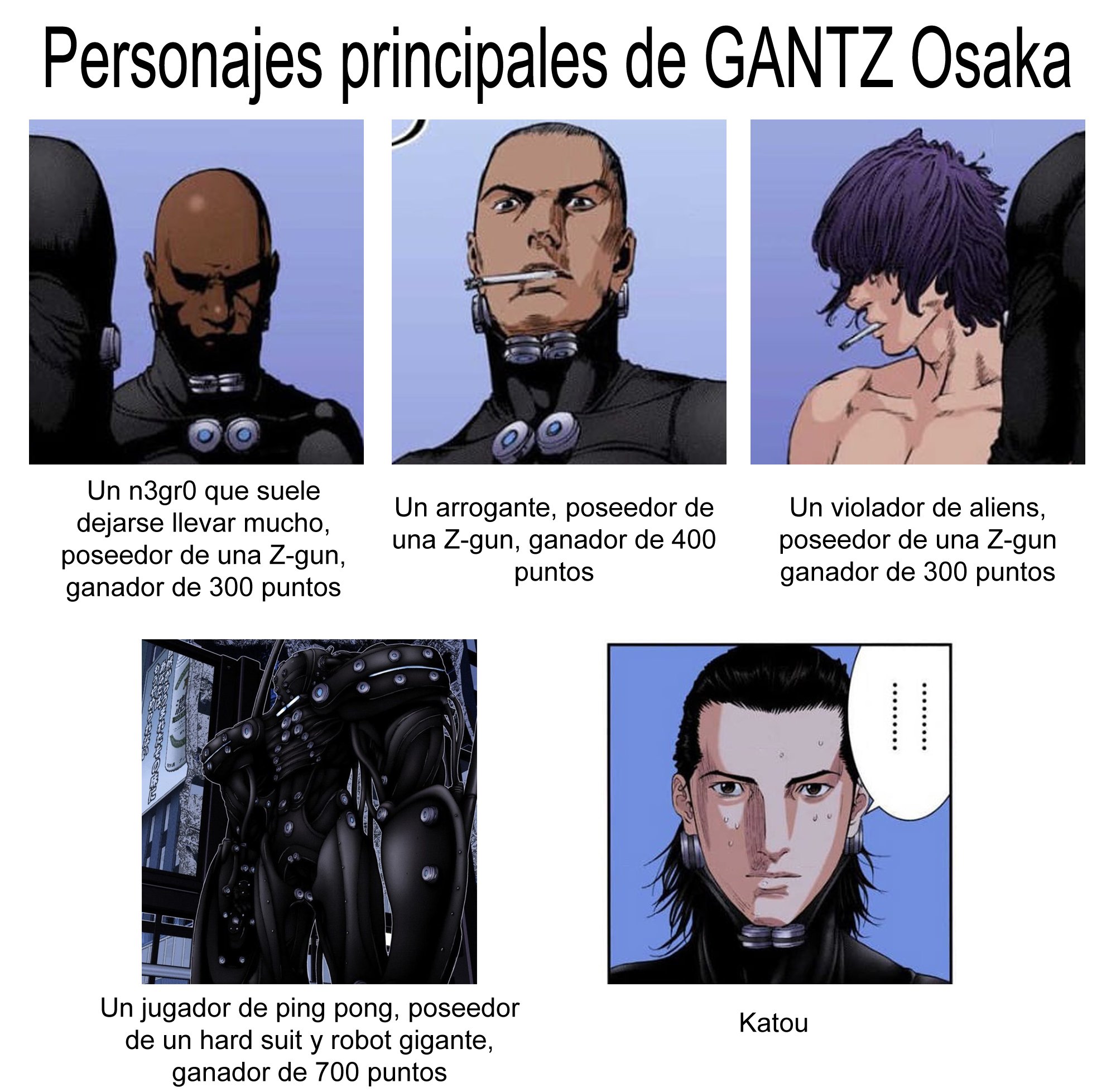 Me Lo Trague Un Usuario Sobre Gantz Gantz Gantzosaka Gantzo Mangacoloring Manga Masarukato Okahachiro Kazuokuwabara T Co 5d1qarsjwb Twitter