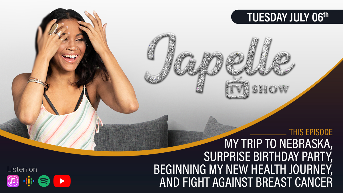 Be sure to tune in at 1:30 pm today

My surprise birthday party in Nebraska, Breast cancer news, and healthy living! 

Video: youtu.be/9zjNUrwYzAE

Audio: kite.link/JapelleTvShow

omny.fm/shows/japelle-…

#entrepreneurship #spirituality #sex #Love #relationships