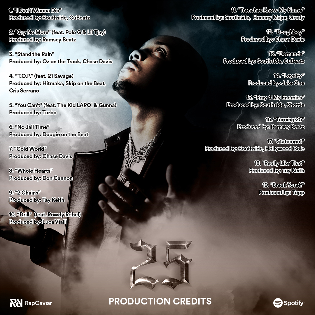 RapCaviar's tweet photo. .@gherbo and his producers came correct on #GHERBO25. What's the hardest beat on here? https://t.co/xmQpGcU89t