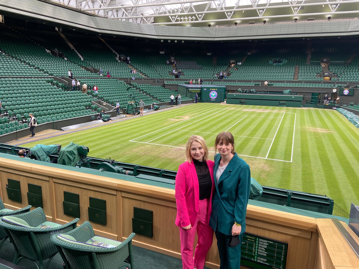 MaryStrutt's tweet photo. Beyond honoured to attend the royal box at @wimbledon representing @stjohn_ambulance. Had an absolutely fabulous day meeting some amazingly inspirational people 🍓🎾 #stjohnambulance #askme #sja #mysjaday #wimbledon #tennis https://t.co/5wO24SLLAP