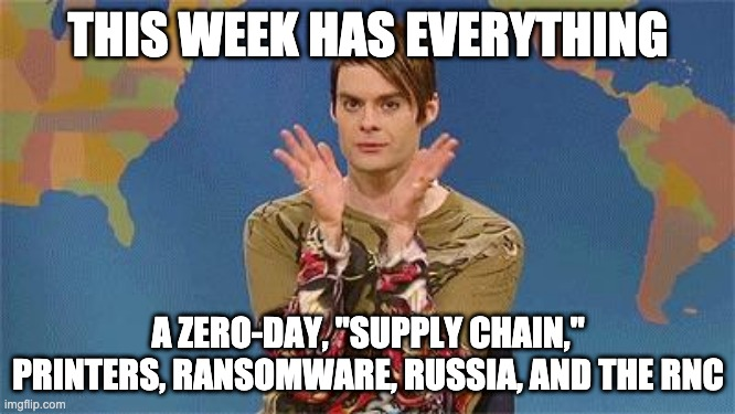 I'm fine with this stopping at any point.