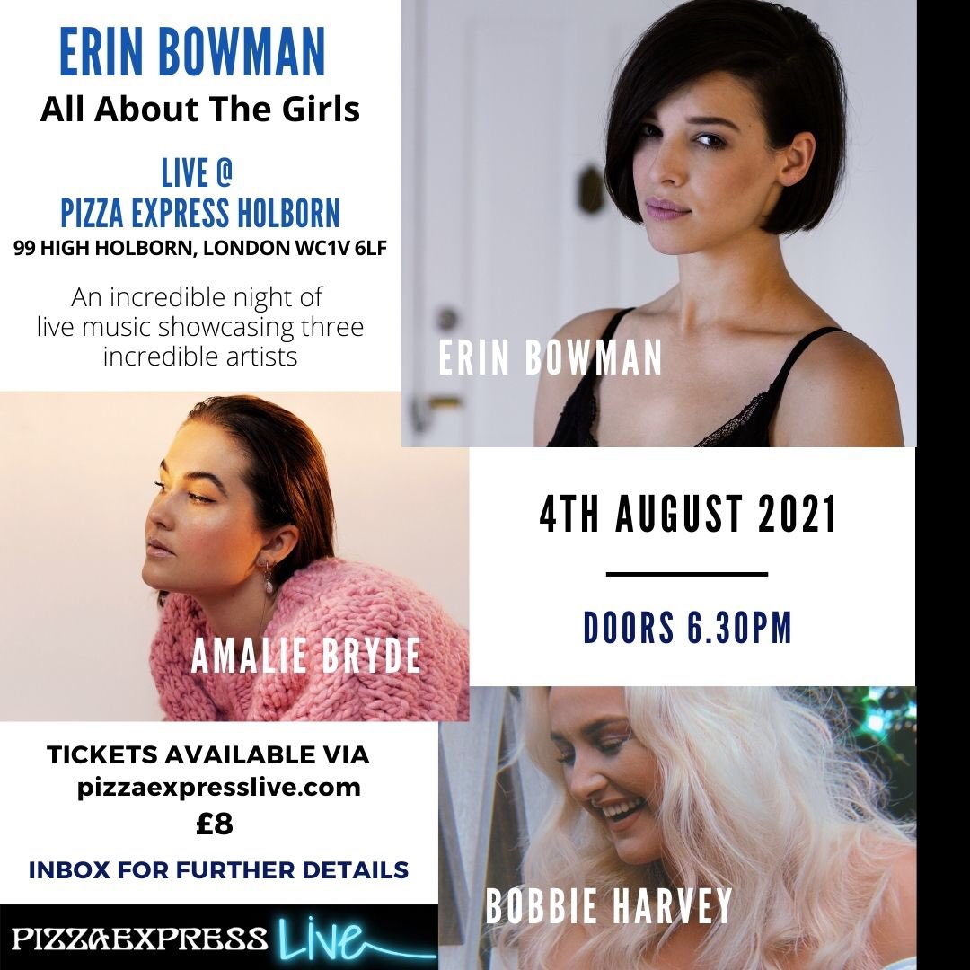 Sam - SEB Collective (@sebcollective1) on Twitter photo R friend ERIN BOWMAN 1st UK headline show Wed 4th Aug at the fab Pizza Express Holborn <a href="/pizzajazzclub/">PizzaExpress Live</a> with 2 special guests
Get Tickets £8 pizzaexpresslive.com/whats-on/erin-…
ERIN youtu.be/TGBb38wOgKc
Amalie Bryde open.spotify.com/track/7zYf38pI…
Bobbie Harvey open.spotify.com/track/4f73k0Zf…
#RT R friend ERIN BOWMAN 1st UK headline show Wed 4th Aug at the fab Pizza Express Holborn <a href="/pizzajazzclub/">PizzaExpress Live</a> with 2 special guests
Get Tickets £8 pizzaexpresslive.com/whats-on/erin-…
ERIN youtu.be/TGBb38wOgKc
Amalie Bryde open.spotify.com/track/7zYf38pI…
Bobbie Harvey open.spotify.com/track/4f73k0Zf…
#RT