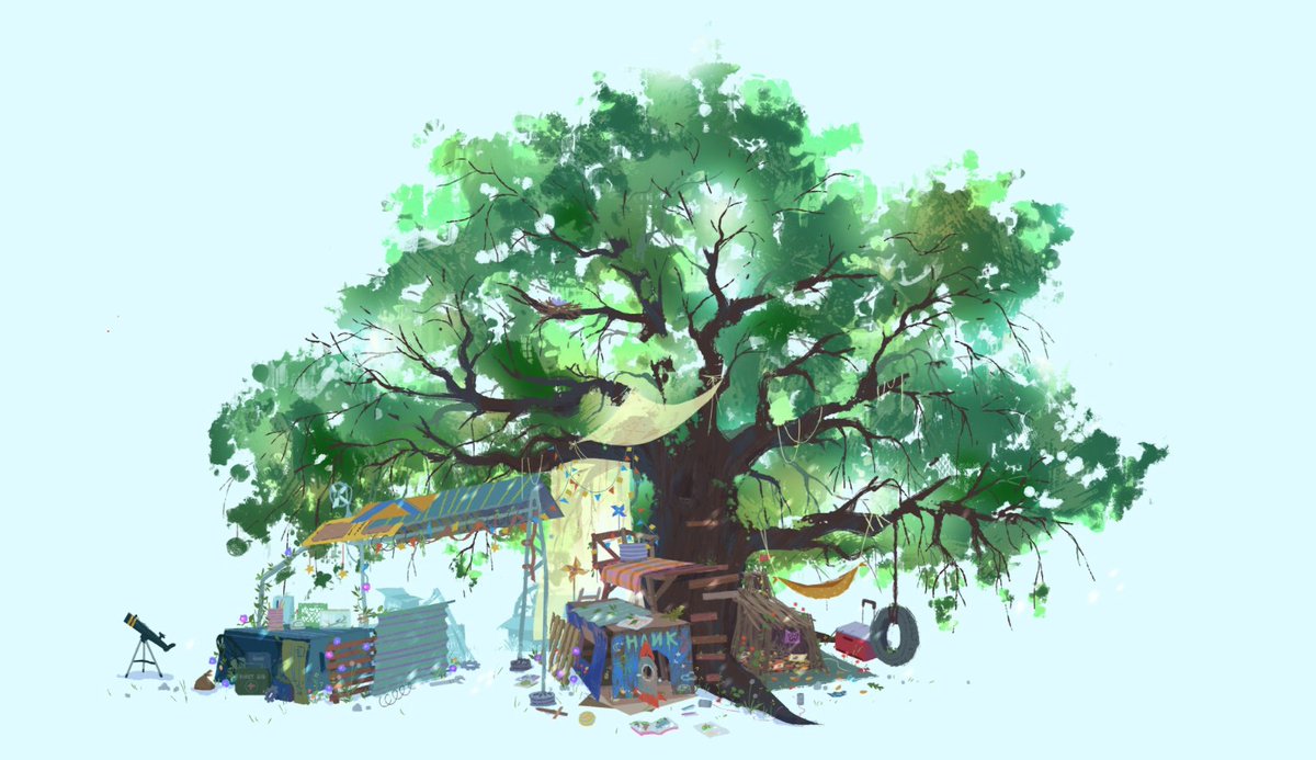 Glen Keane (@glenkeaneprd) on Twitter photo Here is a design created by <a href="/chromosphereLA/">Chromosphere</a> of the spectacular tree fort from Trash Truck!
You can spot many incredible details sitting around the fort when watching the show!
#TrashTruckNetflix Here is a design created by <a href="/chromosphereLA/">Chromosphere</a> of the spectacular tree fort from Trash Truck!
You can spot many incredible details sitting around the fort when watching the show!
#TrashTruckNetflix