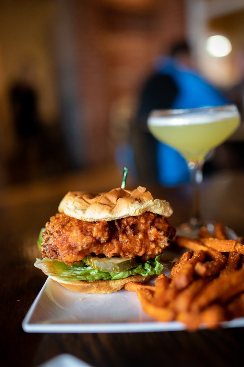It's national fried chicken day - a very important holiday in our opinion. Pair one of our cocktails with an @ivywildkitchen chicken sandwich today and celebrate in style.
