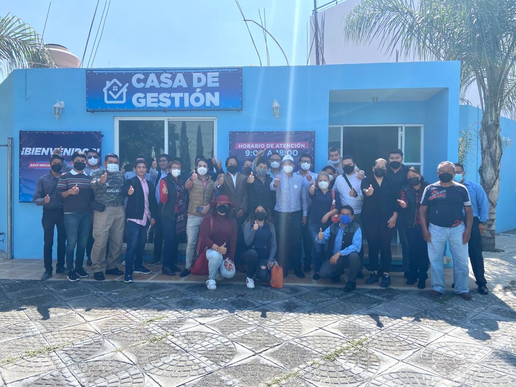 El trabajo desde la Casa de Gestión continúa. Agradezco el acercamiento por parte de los vecinos y vecinas del municipio, así como también su confianza y disponibilidad para trabajar juntos por la prosperidad de San Andrés Cholula.