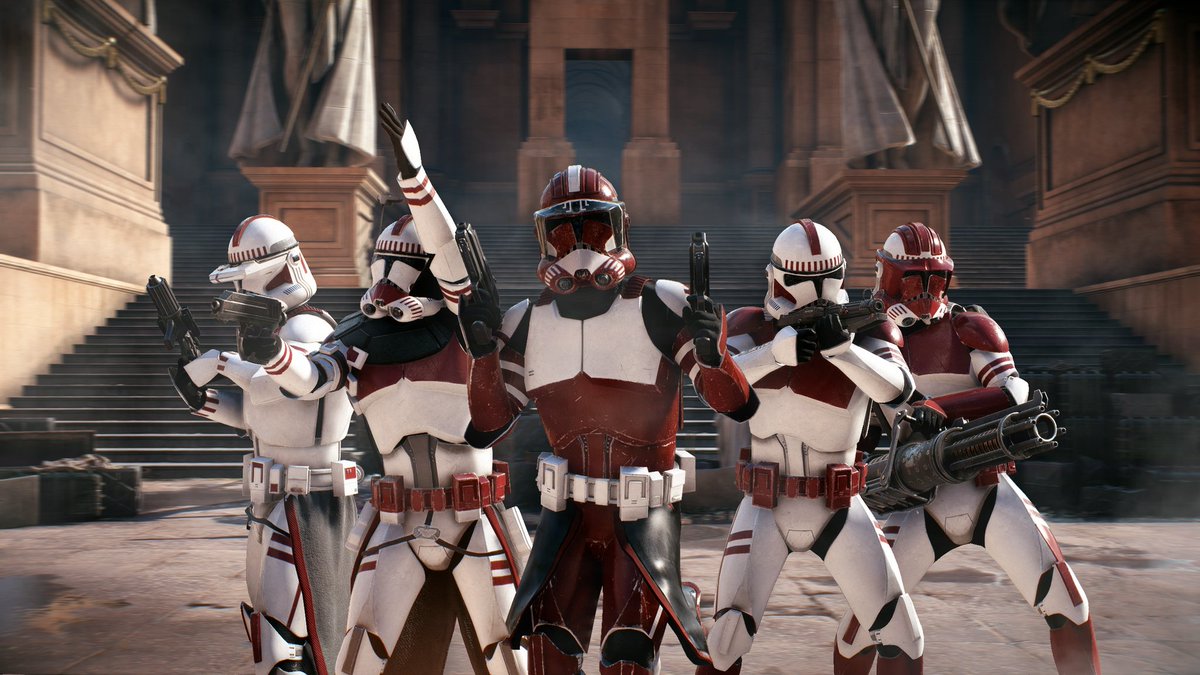 "All of them...but only my Legion is the best...The Coruscant Guard