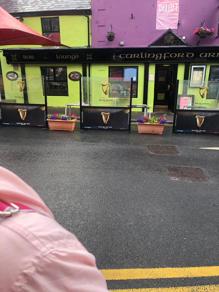 nugentsbar's tweet photo. The current Reality of Irish Hospitality Sector #NOCUSTOMERS because of the IRISH Weather, BUT don’t worry we can FLY Abroad to find an IRISH BAR from July 19th to experience Indoor Dinning  @MichealMartinTD @LeoVaradkar @VFIpubs @LVADublinPubs @cathmartingreen @EamonRyan https://t.co/qjpLrkgrua