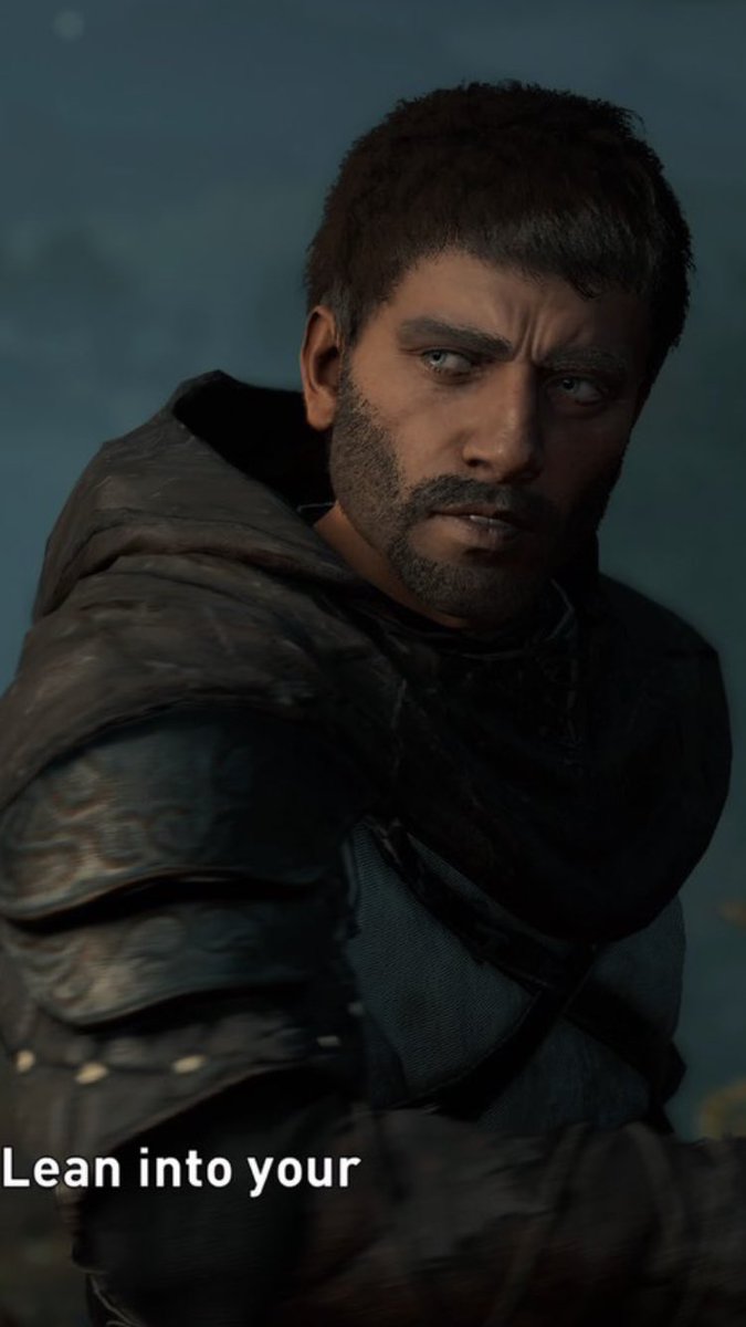 Saramonw's tweet photo. Apreciação de Hytham 
Personagem da Síria do Assassins Creed- Valhalla 

Sei lá eu amo ele https://t.co/YTuyCVuxkI