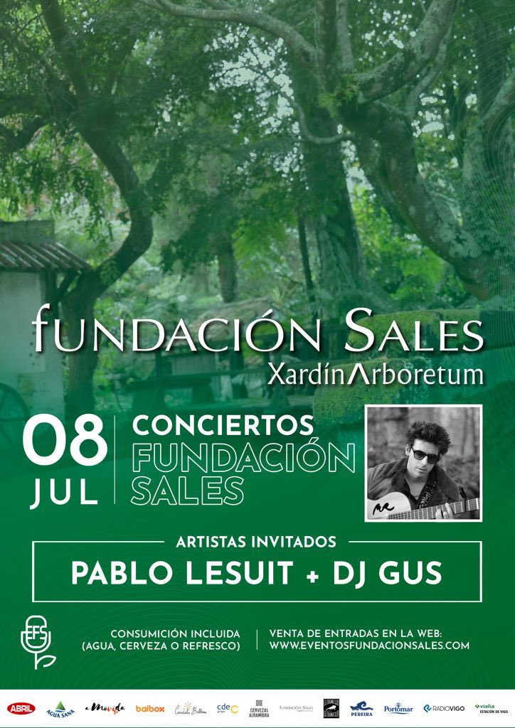 Este jueves voy a estar tocando a dúo en La Fundacion Sales de Vigo 💙 El sitio es espectacular y vamos a hacer un repertorio especial🕺 Venta de entradas en eventosfundacionsales.com Nos vemos allí😍