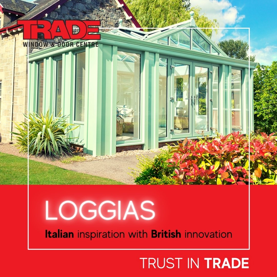 L O G G I A S
Whether your home is a contemporary new build or a traditional character cottage, a loggia conservatory will enhance your property and complement it perfectly. It is so versatile that it can even be added as a standalone feature building.

Trust in Trade