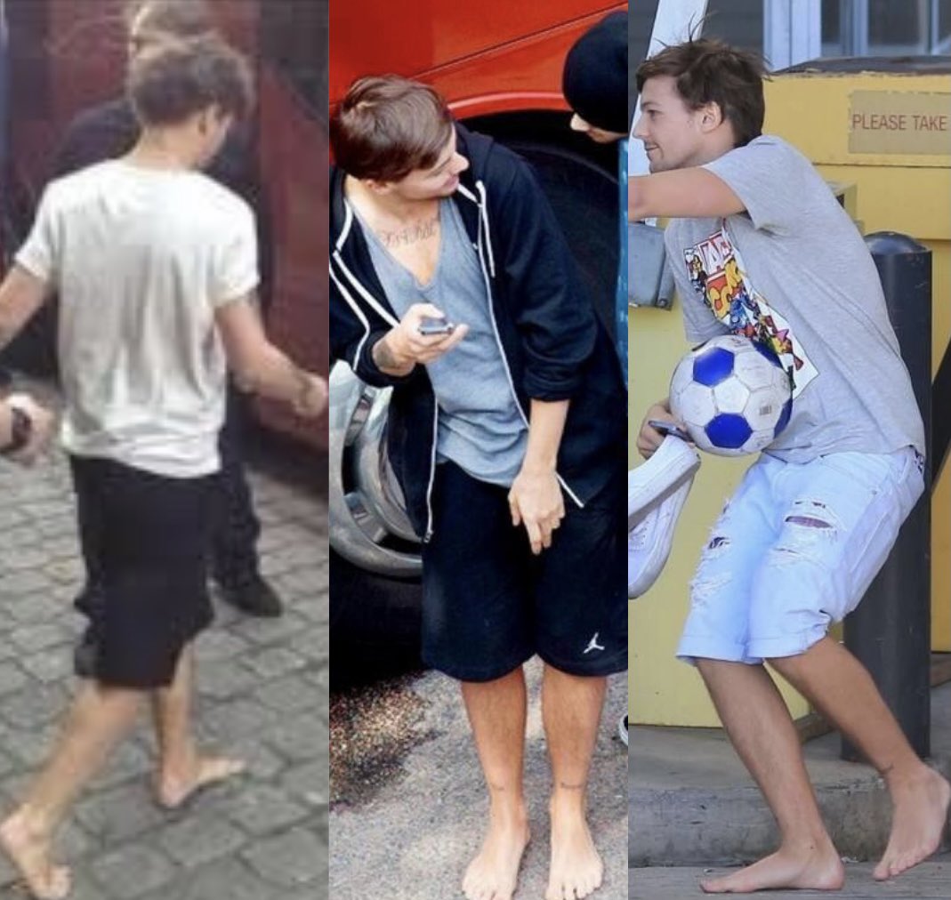 Barefoot Louis Tomlinson appreciation tweetpic.twitter.com/2UEkvP3d5u.