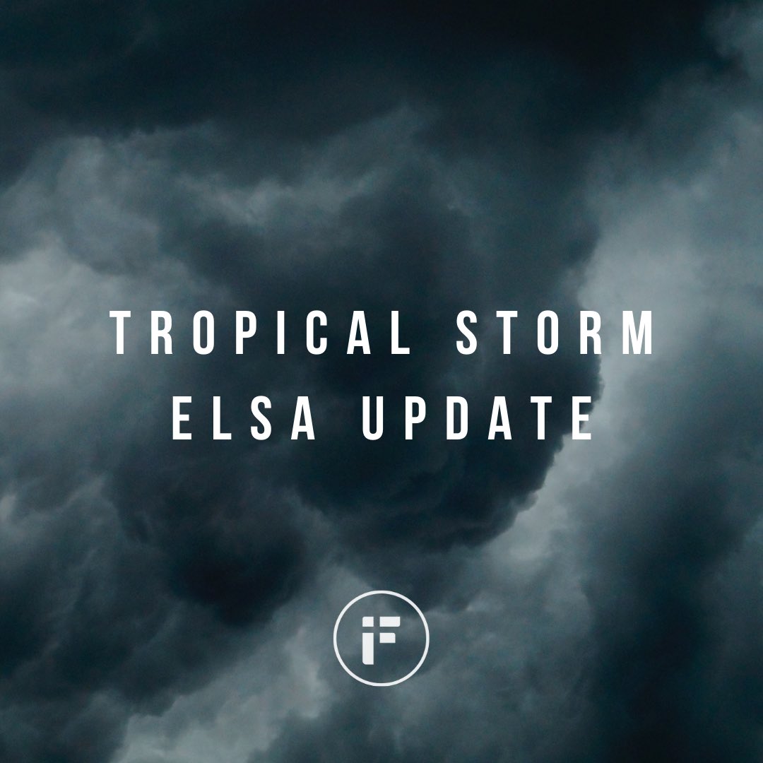fbcocala's tweet photo. As Tropical Storm Elsa approaches landfall, we have reached the decision to cancel all activities for tomorrow evening, July 7th. Please join us in praying for those in Elsa's path. See you Sunday morning for worship! https://t.co/i1xj0y6Sjh