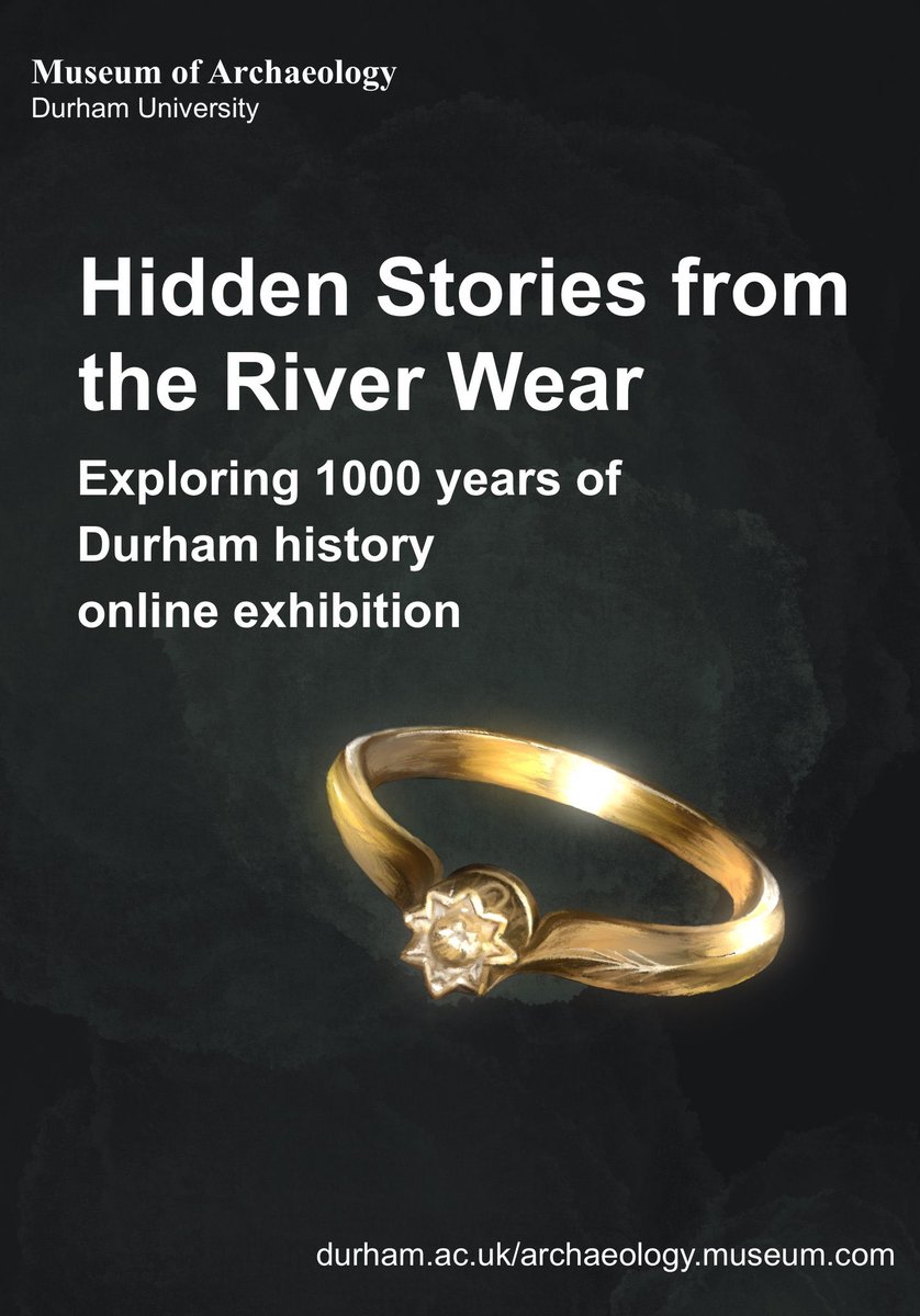 Have you seen the marvellous online exhibition ‘Hidden Stories from the River Wear - Exploring 1000 years of Durham History’ yet? It’s a collaboration between <a href="/ArcDurham/">Durham Archaeology</a> MA students @dumuseums &amp; <a href="/GaryBankhead/">Gary Bankhead</a> 👍🏽

See: stories.durham.ac.uk/riverwear/  

#Durham #Archaeology #Museums