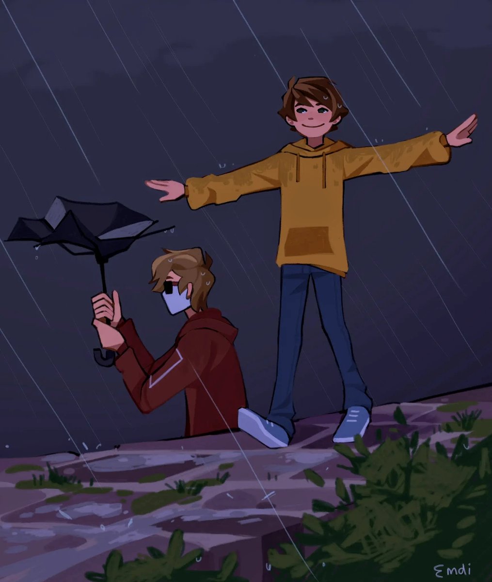 _emdi's tweet photo. British weather part 2 
#ranboofanart #tubbofanart https://t.co/olB9FdW0TV