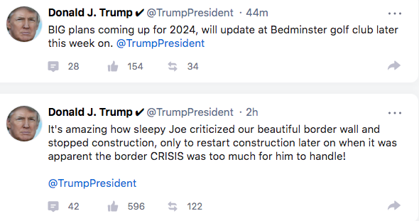 StrategicTrump's tweet photo. Authentic President Trump's post on https://t.co/mOWVWg1zq8 https://t.co/m1OEKWz2UF
