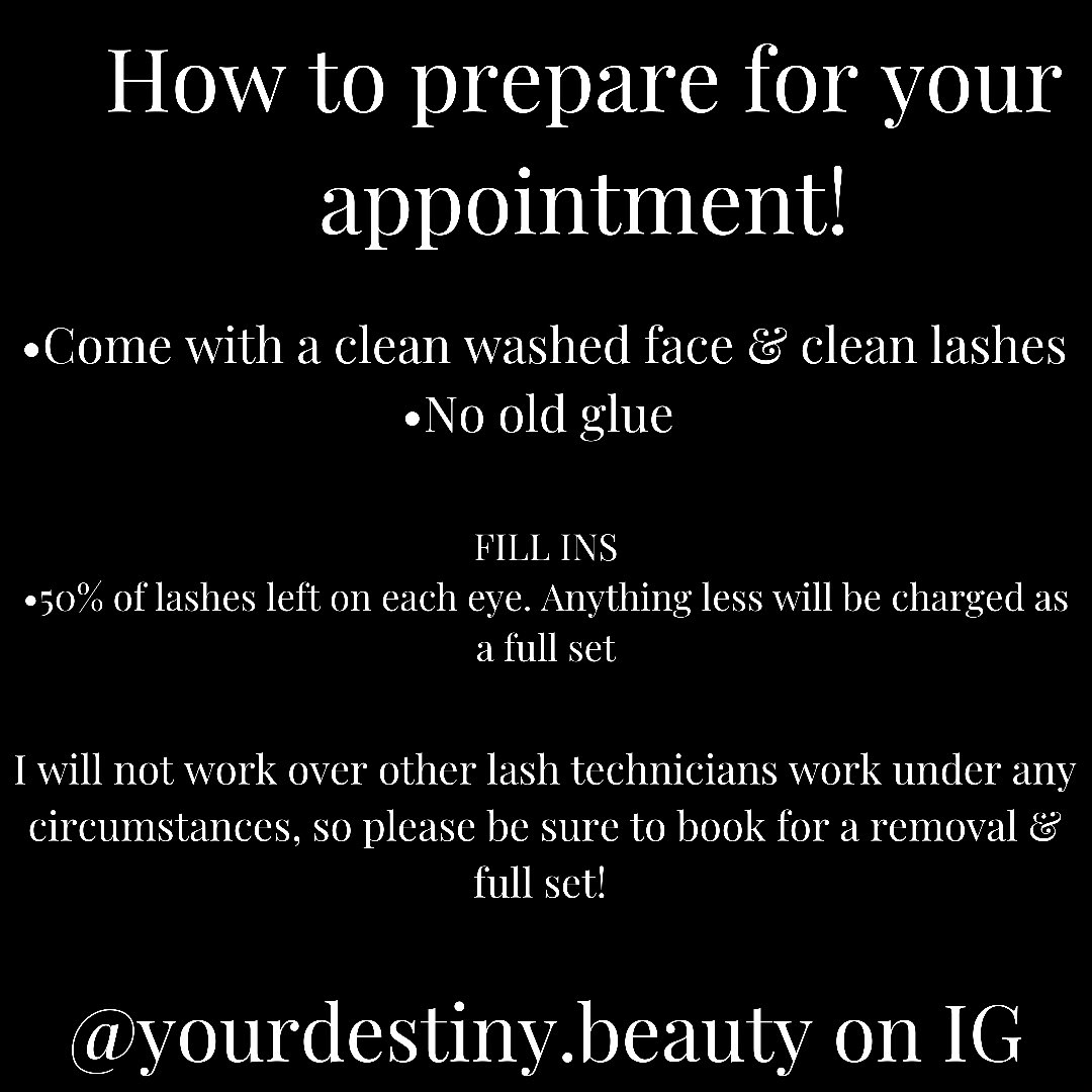 destinyamir_'s tweet photo. Hey Dolls💋,
Here are just a few of my policies that are required to be followed to book with me! Thank you so much in advance for taking the time to read, share & help me make your Lash experience bomb!❤️ #ohiolashes https://t.co/XNaeTdgO3y