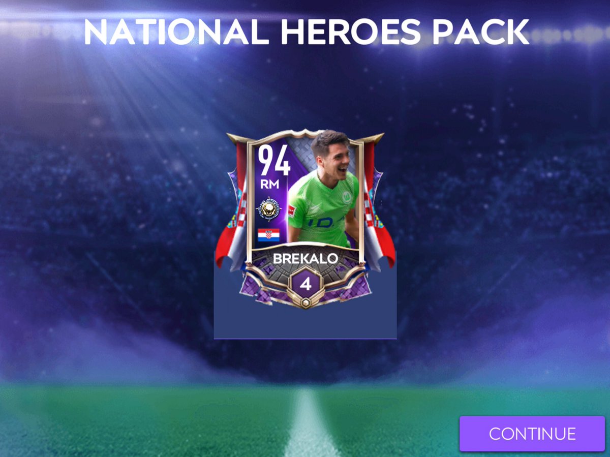 jovi1scoreobi's tweet photo. National Heroes #fifmobile decisions
Chapter 2
Would have gotten the CB but I already have a 🇵🇱 player! So Croatia it is! https://t.co/eWeMQRMkF9