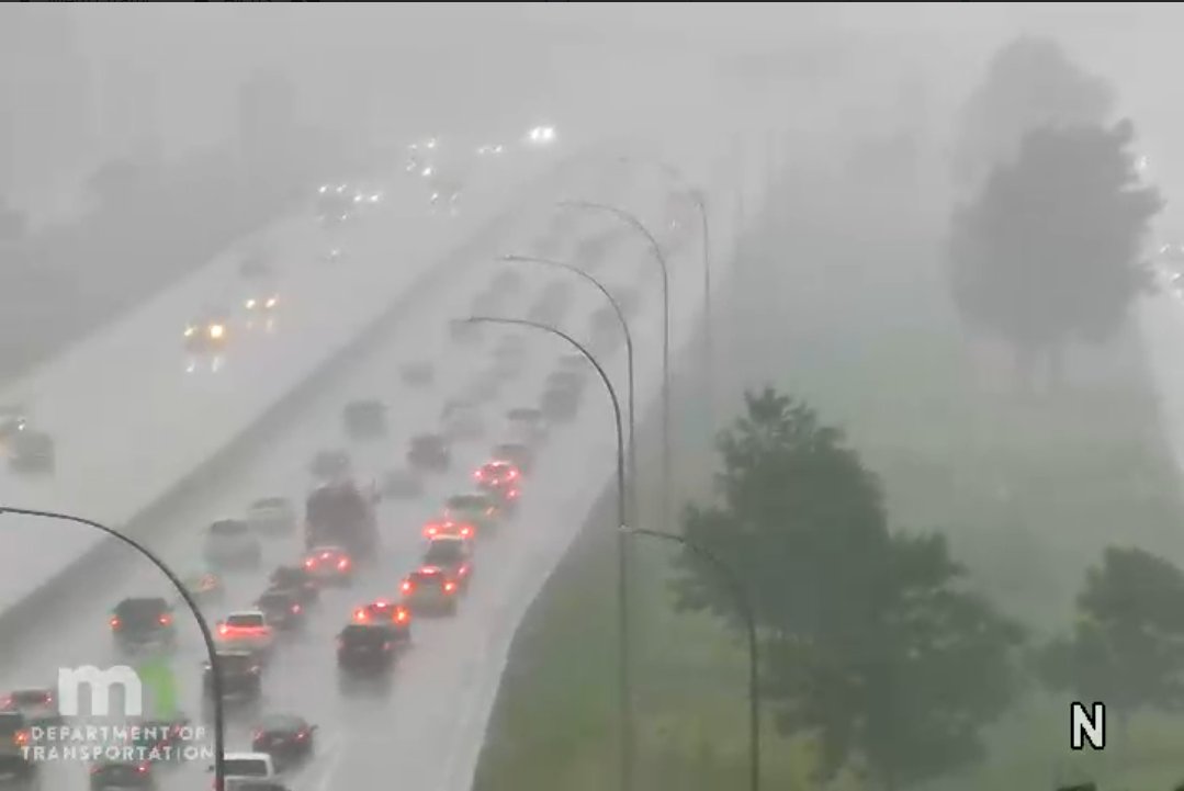 Traffic has slowed to a crawl in parts of #Rochester for our rush hour as strong storms with small hail is continuing to pound Med-City.

Call 511 for #traffic and #weather info.

Tune to KMFX, KNXR or KRCH For any EAS Messages on the FM Band.

#MNwx #RochMN #Minnesota https://t.co/OJhWr94ttY