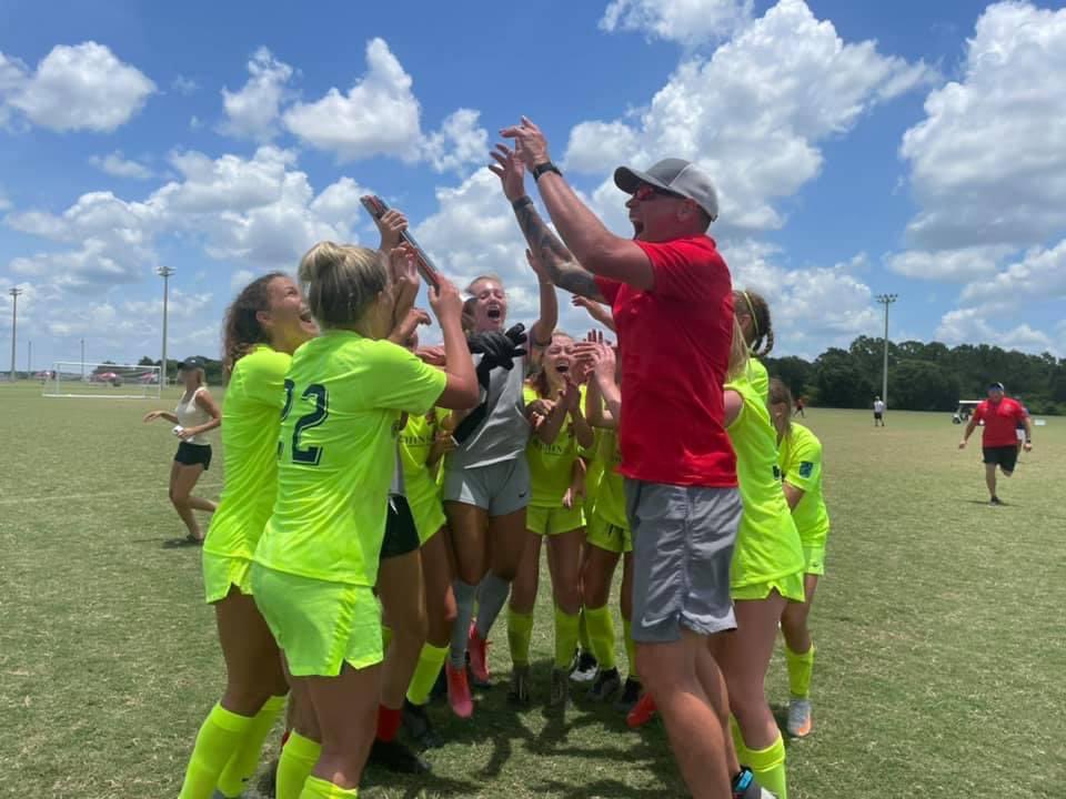 KellyAnneBello's tweet photo. Kelsey was in beast mode! These girls have the hearts of CHAMPIONS! U16 North American Cup CHAMPS 🏆@ohioelite  #ECNLplayoffs https://t.co/1RPY2u5t7G