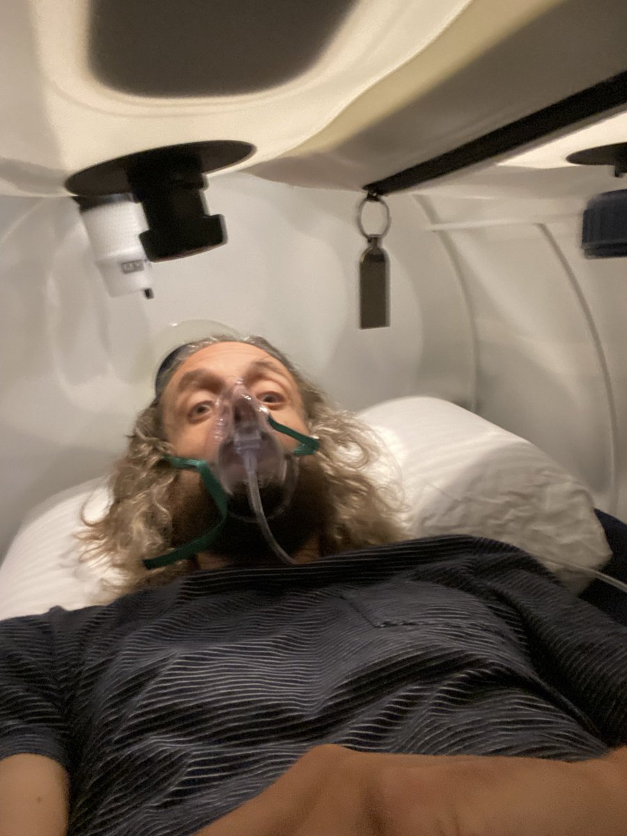 Ziggy Stardust on an outer space mission? Nope! Our afternoon DJ in the new Hyperbaric Chamber <a href="/thefixaspen/">The Fix Recovery Therapy</a> Whether prepping for a mountain bike race like Ryan, or just resting after enjoying our mountain lifestyle, The Fix has amazing recovery resources for everyone