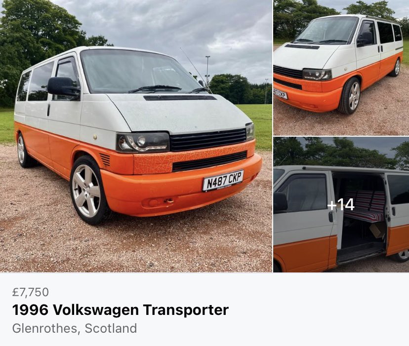 Selling my beloved VW T4 camper-van conversation, so many great memories made but sadly, it’s time 🚌😢 Feel free to retweet folks ! facebook.com/marketplace/it…