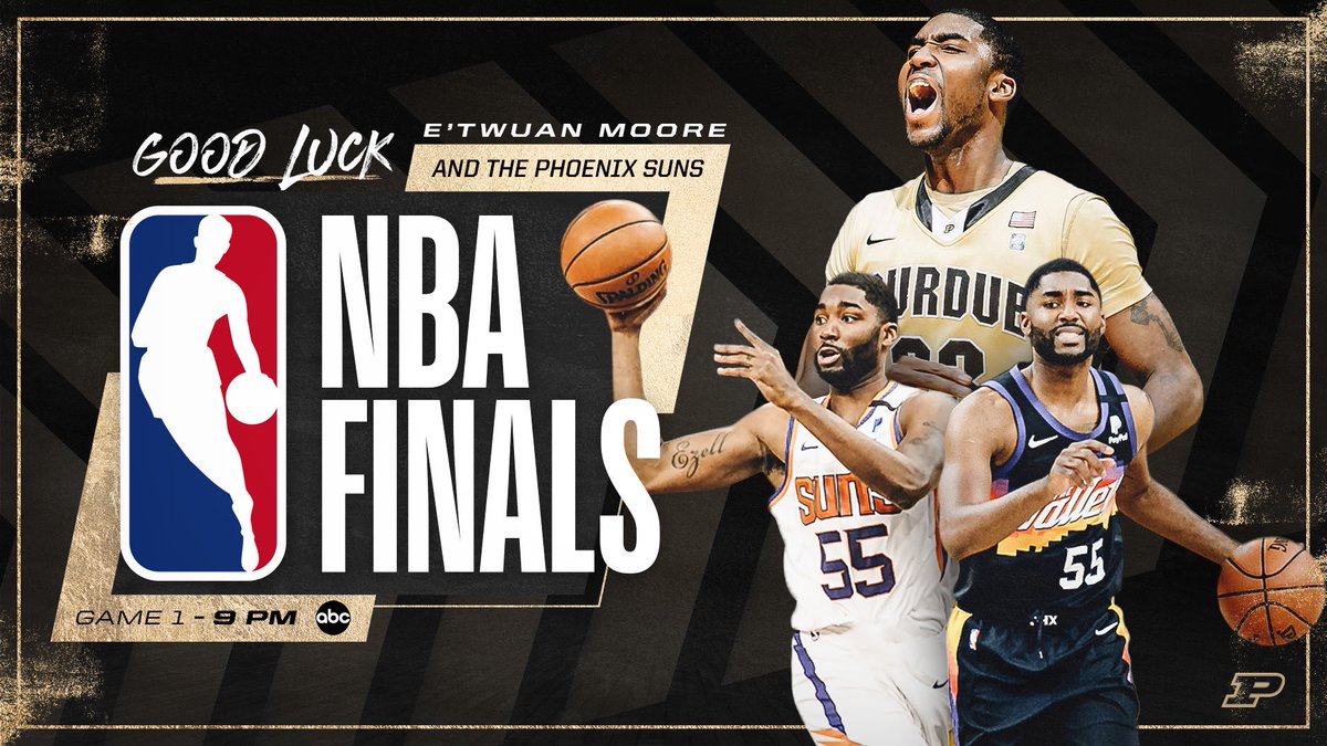 Chasing that 💍. 

Good luck to <a href="/ETwaun55/">ETwaun Moore</a> &amp; the <a href="/Suns/">Phoenix Suns</a> as the #NBAFinals get underway tonight.
