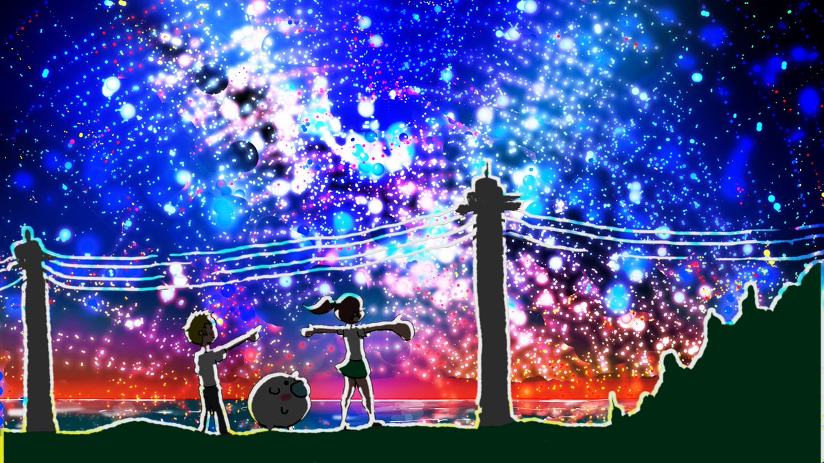 Takao がんばれ犬丸の中の人 S Tweet 今日7月7日は七夕 犬丸 ユメ ツバサで星を見に行きました こっ これは天の川なのか とにかく きれいだ 短冊と流れ星に願い事をしなくては 犬丸の願い事は ひ み つ N W N ﾃﾍｯ がんばれ犬丸