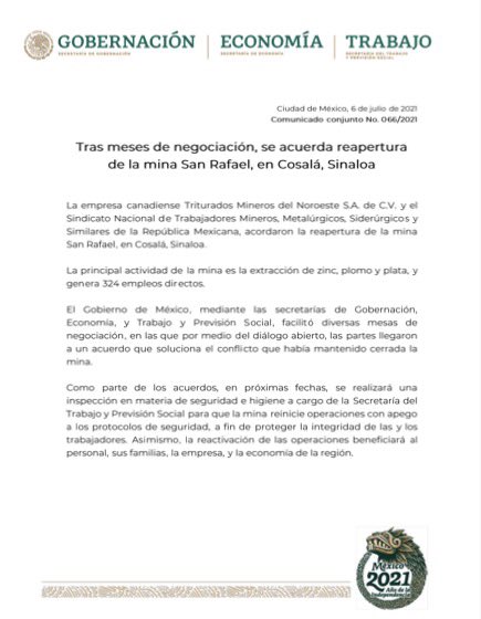 Gobernación tweet media
